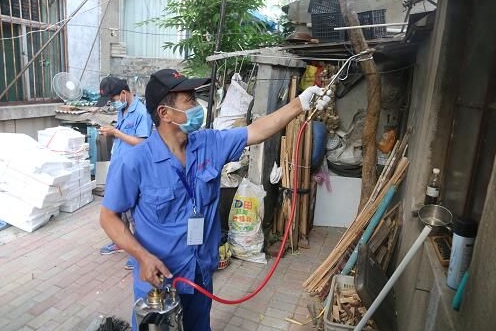 我们是有害生物防制员! 开封永乐消杀公司