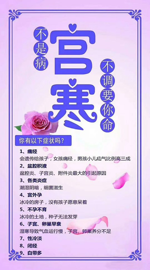 女人如花更要关爱自己!