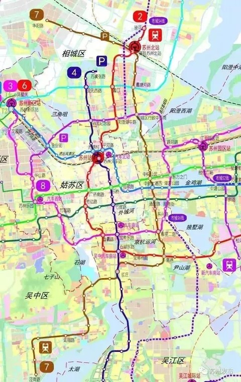 苏州地铁最新消息:7,8号线开始招标,预计2024年开通试